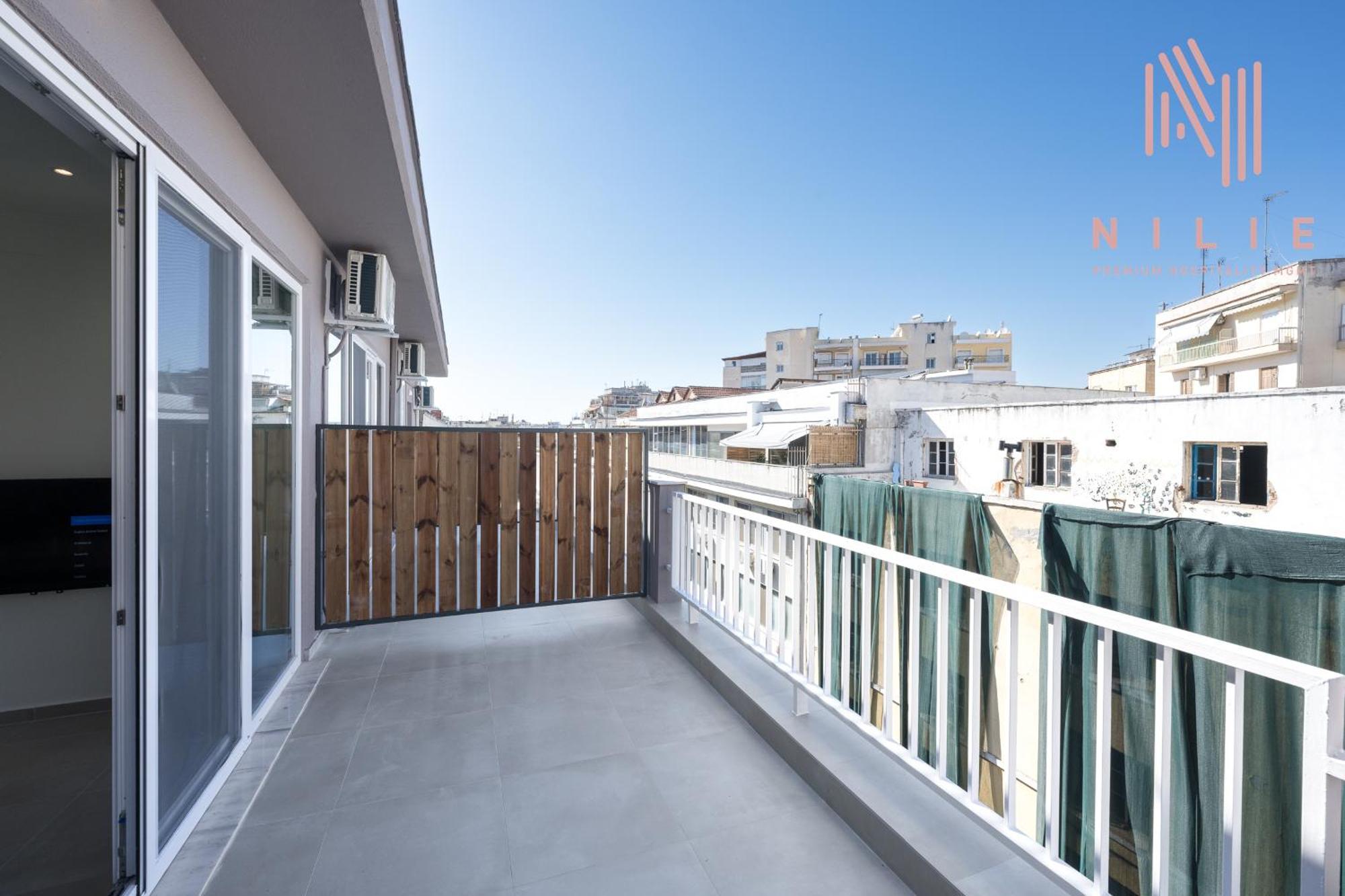Ferienwohnung Nexia, Nilie Hospitality Mgmt Thessaloniki Exterior foto