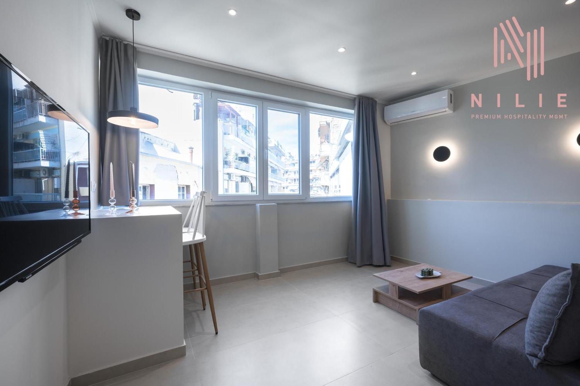Ferienwohnung Nexia, Nilie Hospitality Mgmt Thessaloniki Exterior foto